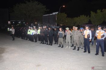 Polresta Kendari patroli gabungan skala besar sasar kantor pemerintahan