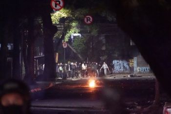 Polisi: Tembakan gas air mata ke Unisba dipicu serangan bom molotov