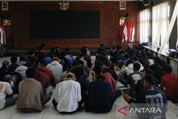 Polres Temanggung tangkap 99 orang dalam demonstrasi di depan DPRD