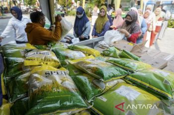 Realisasi penyaluran beras SPHP melalui GPM