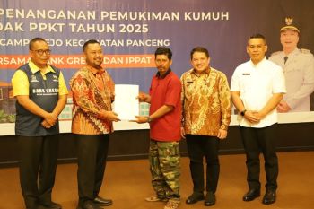 Kanwil BPN Jatim dan Pemkab Gresik kolaborasi tangani pemukiman kumuh