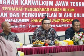 Kakanwil Kemenkum Jateng ingatkan peran penting notaris dalam kepastian hukum