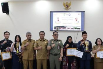 Satpol PP Palangka Raya kukuhkan duta Trantibum di kalangan pendidikan