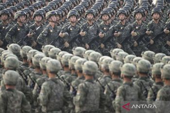 China peringati Perang Dunia II, pamer persatuan dengan Rusia-Korut