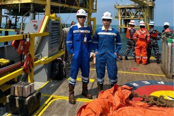Dua mahasiswa TRKP Sekolah Vokasi Undip magang mandiri di Pertamina