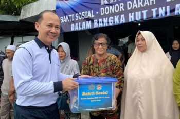 Lanal Ranai Natuna sambut HUT AL dengan bakti sosial