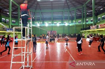 ASN di Kotim adu hebat tim voli dan futsal
