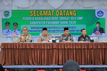 Pemkab Pasaman tekankan transparansi dan efektivitas penggunaan dana BOSP SD-SMP
