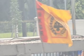 MKGR tegaskan tak terlibat demonstrasi, merespons benderanya berkibar