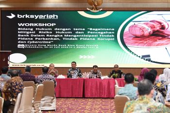 BRK Syariah Gelar Workshop Hukum, Mitigasi Risiko dan Pencegahan Tindak Pidana di Dunia Perbankan