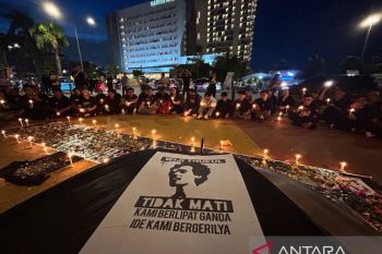 Perdana Aksi Kamisan digelar di Kepri suarakan HAM di tanah Melayu