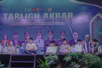 Gubernur: Bersama membangun Kalimantan Tengah damai dan rukun