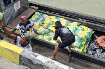 Bulog pastikan penjualan beras SPHP jangkau pulau-pulau kecil di Karimun