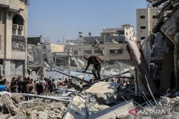 Israel bombardir Rumah Sakit Al-Ahli, sejumlah warga Palestina tewas