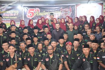 KPBN Korwil Kota Padang rayakan anniversary ke-V dan kukuhkan pengurus baru periode 2025--2030