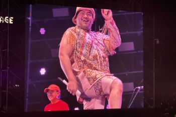 Pestapora heboh, King Nassar diminta penonton panjat panggung lagi