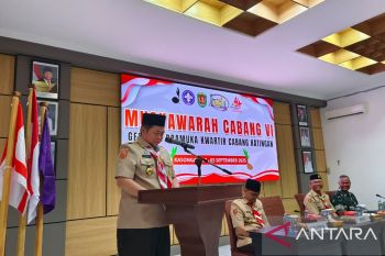 Bupati Katingan buka Muscab VI Gerakan Pramuka Kwarcab 1508 Katingan