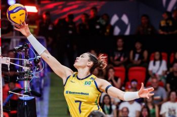 Tim Brasil raih perunggu Kejuaraan Dunia Voli Putri 2025