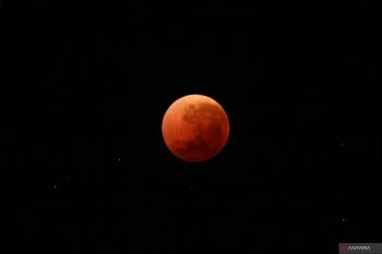 Gerhana bulan di Banyuwangi
