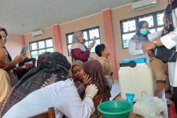 Ribuan pelajar Lebak jadi sasaran program bulan imunisasi
