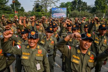 Satlinmas se-DIY siap mengawal siskamling sesuai instruksi Mendagri