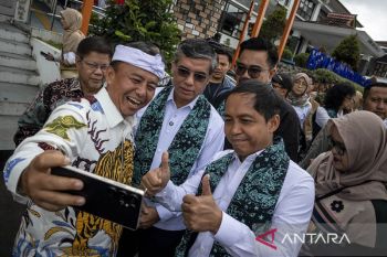 Menhut dan Menaker membuka pelatihan argoforestri di Lembang