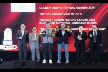 PT Semen Gresik dianugerahi Golden Trophy GRC Awards 2025