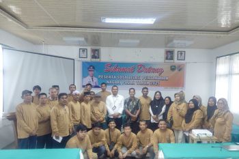 Upaya wujudkan administrasi pertanahan yang tertib, Kantor Pertanahan Pasaman berikan sosialisasi ke masyarakat Nagari Pauh