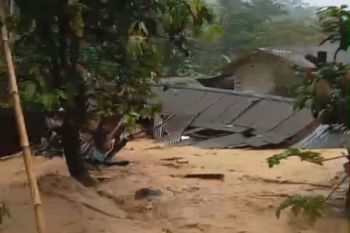 Hujan deras sebabkan banjir bandang di Suoh Lampung Barat