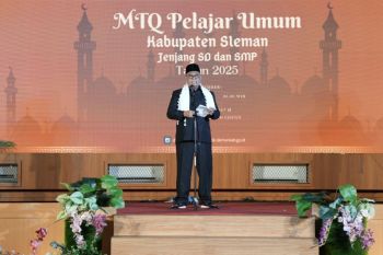 Bupati: MTQ tingkat SD-SMP Sleman mendukung pembentukan karakter mulia