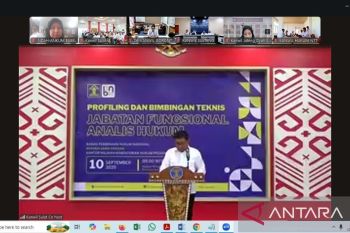 Kemenkum Babel ikuti Bimtek Analis Hukum yang digelar BPHN