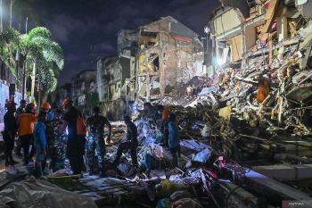 Tim SAR gabungan gelar operasi pencarian korban banjir di Bali