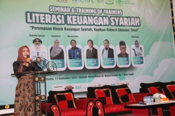 Wakil Wali Kota Tegal bicara literasi keuangan syariah