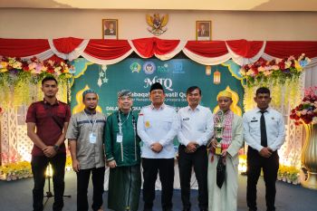 Tiga warga binaan Rutan Lubuk Sikaping tampil lomba keagamaan tingkat Sumatera Barat
