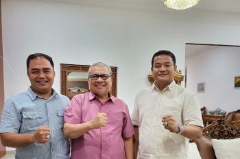 Bakal calon Ketua KONI Sumbar Tommy IS  silaturahim ke Ketua DPRD Sumbar
