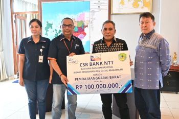 Pemkab Manggarai Barat apresiasi penyaluran CSR Bank NTT