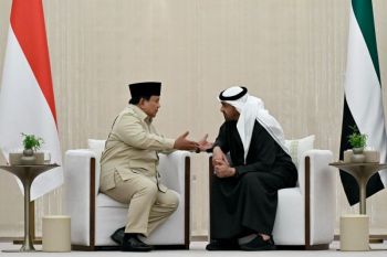 Prabowo, Al Nahyan call for Middle East unity amid tensions