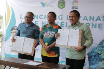 PT Vale dan Pemkab Luwu Timur resmikan Vale Nickel Corner di perpustakaan daerah
