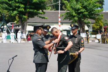 662 prajurit Dikmata Infanteri Kodam Merdeka dilantik