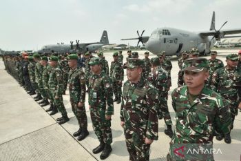 TNI pastikan personel gabungan telah siap untuk jalankan misi ke Gaza