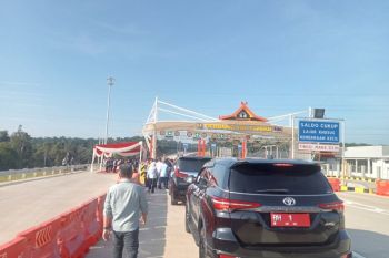 Pemudik Padang ke Pelembang sudah bisa gunakan  Tol Tempino-Simpang Ness  di Jambi