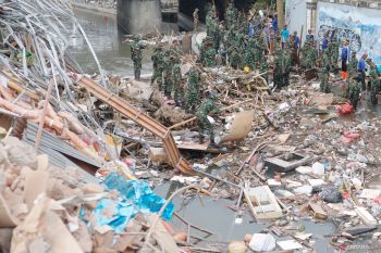 Penanganan pascabencana banjir di Kota Denpasar