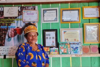 Penggiat literasi Jayapura dorong tiap kampung punya rumah baca