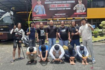 Polresta Padang ringkus lima pelaku tawuran yang tewaskan remaja