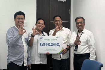 BPJamsostek salurkan sebesar Rp10 miliar MLT kredit konstruksi di Sulteng