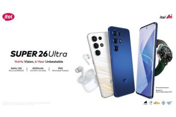 itel Launches Durable Curved Display Smartphone Super 26 Ultra