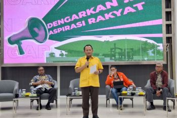 Partai Golkar tegaskan komitmen beri mahasiswa ruang salurkan aspirasi