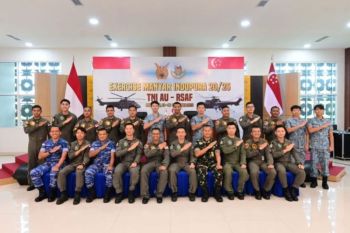Indonesia, Singapore launch 20th Joint Air Force drills