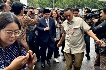 Erick tiba di Istana, dikabarkan bakal jadi Menpora