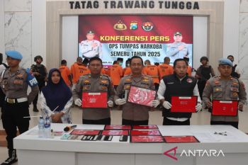 Polres Pamekasan tangkap 19 tersangka hasil Operasi Tumpas Semeru 2025